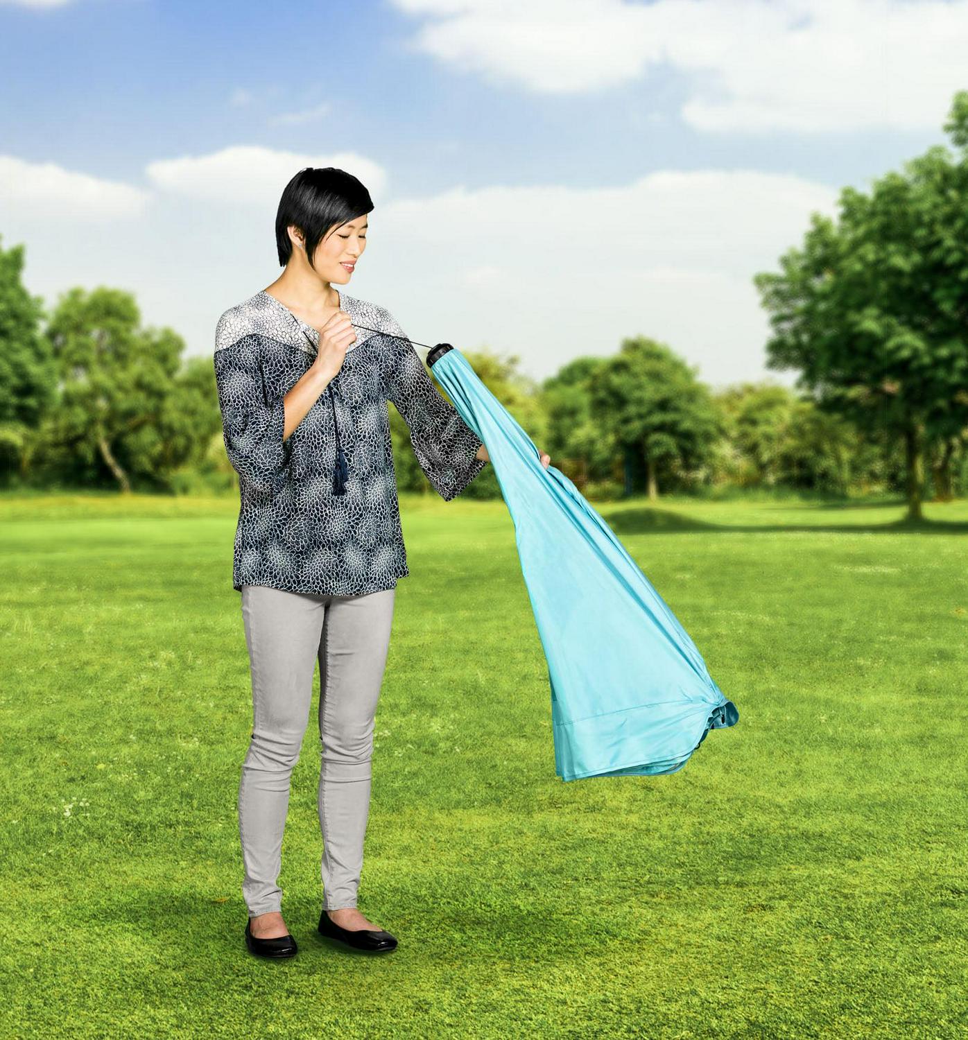 Open Box Regalo 6 Panel My Play Deluxe Portable Foldable Play Yard with Canopy - Image 5