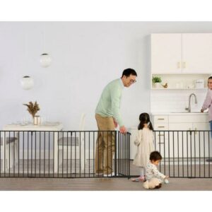 Regalo 194 Inch Super Wide Baby Gate and Play Yard with 8 Panels
