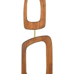 Renwil Modern Glamour Cordoba Floor Sculpture in Brown