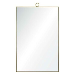 Renwil Vertice Decorative Mirror in Brass