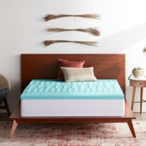 Rest Haven 2" 5-Zone Memory Foam Mattress Topper, Queen