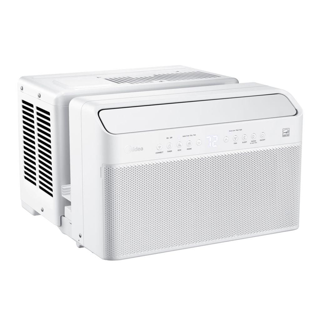 Midea 12,000 BTU Smart Inverter U-Shaped Window Air Conditioner, 35% Energy Savings, Extreme Quiet, RMW12SQW (Refurbished) - Image 4