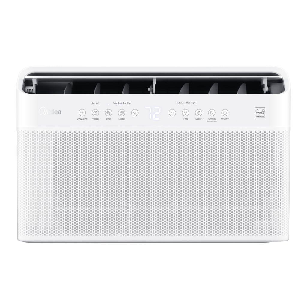 Midea 12,000 BTU Smart Inverter U-Shaped Window Air Conditioner, 35% Energy Savings, Extreme Quiet, RMW12SQW (Refurbished) - Image 7
