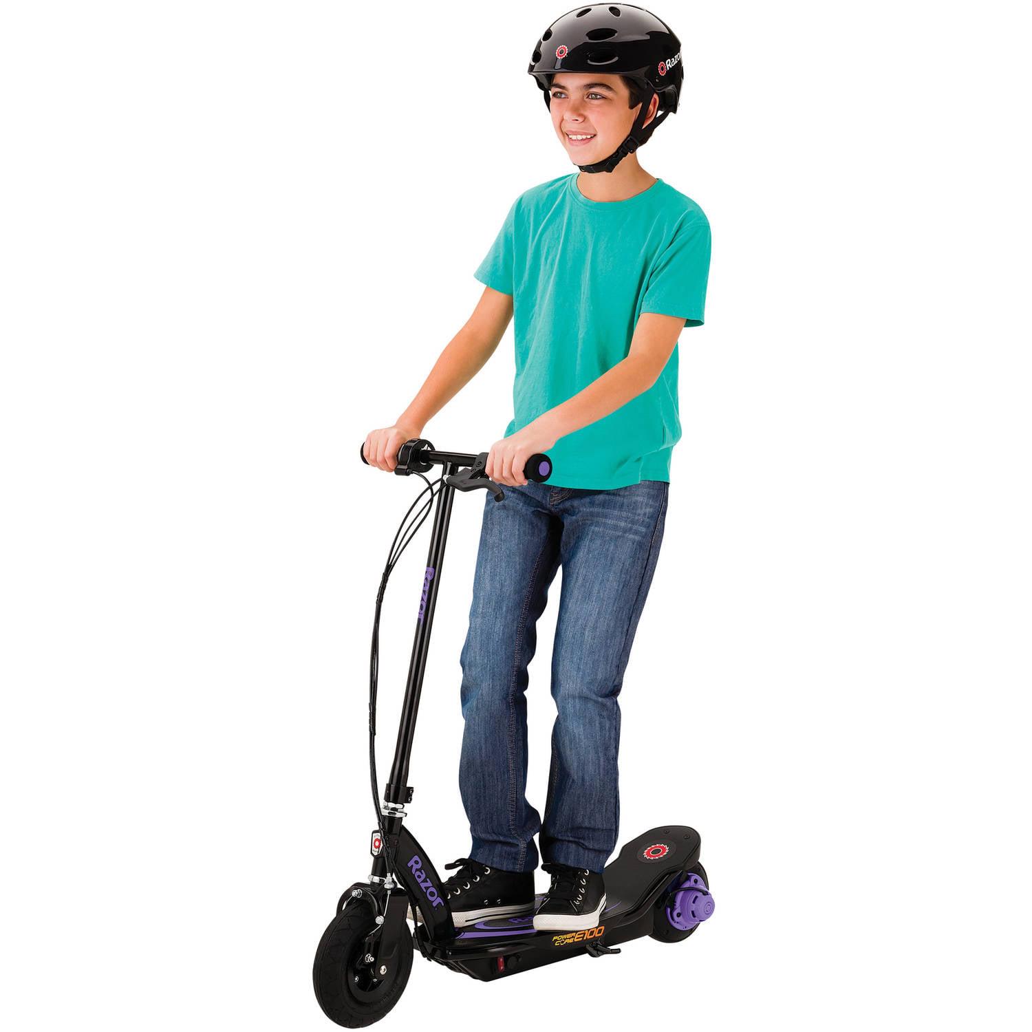 Restored Razor Power Core E100 Electric Hub Motor Scooter, Purple (Refurbished) - Image 4