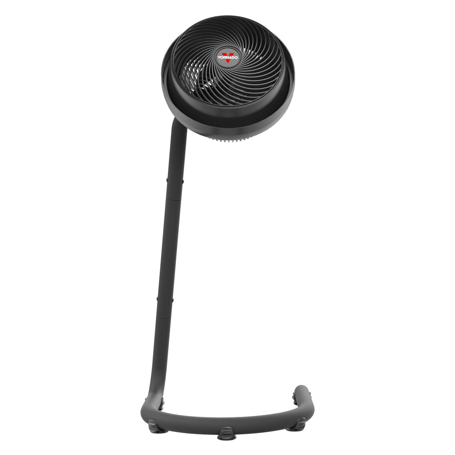 Vornado 693 Mid-Size Whole Room Air Circulator Pedestal Fan with Adjustable Height, Pivoting Head, 3 Speed Control, Black - Image 2