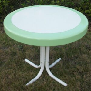 Retro Outdoor Dining Table, Multiple Colors
