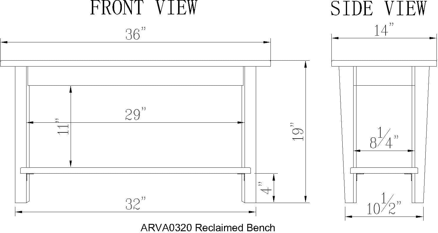Revive Storage Coat Hook with Bench Set - Image 5