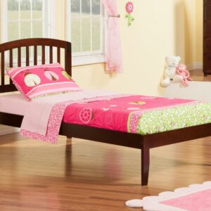 Richmond Platform Bed with Open Foot Board in, Multiple Colors and Sizes
