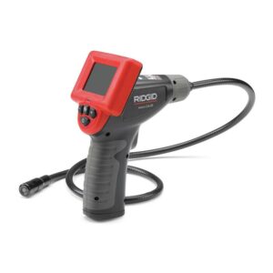 RIDGID 40043 Micro CA-25 Hand-Held Inspection Camera with 4' Cable, Borescope, Red