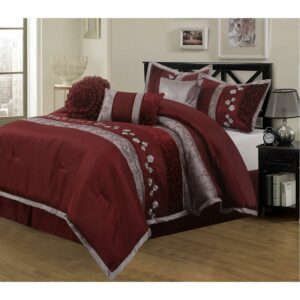 Riley 7 Piece Comforter Set by Nanshing