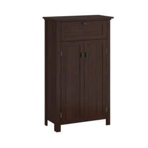 RiverRidge Hayward Two-Door Floor Cabinet, Dark Woodgrain