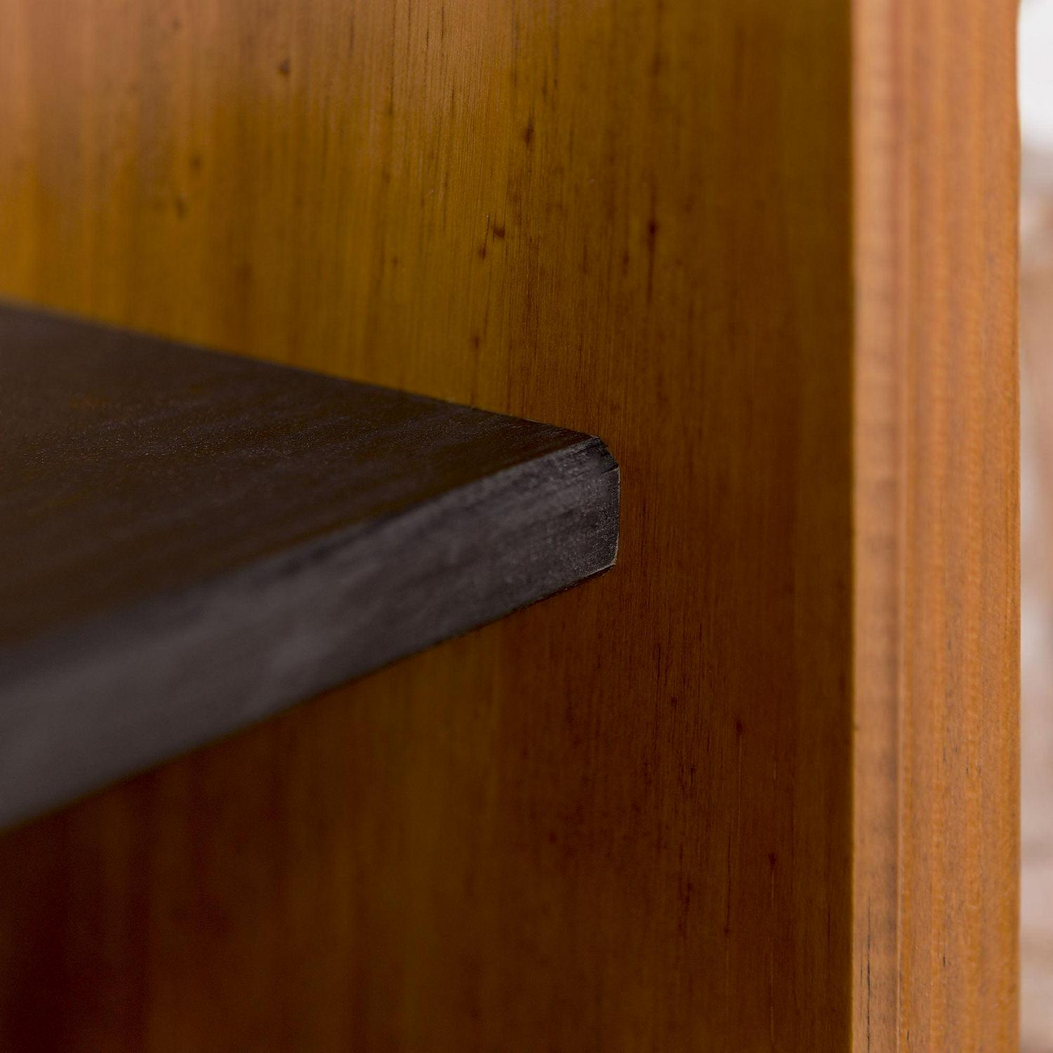 Walker Edison Roastam Storage Bench, Brown - Image 2