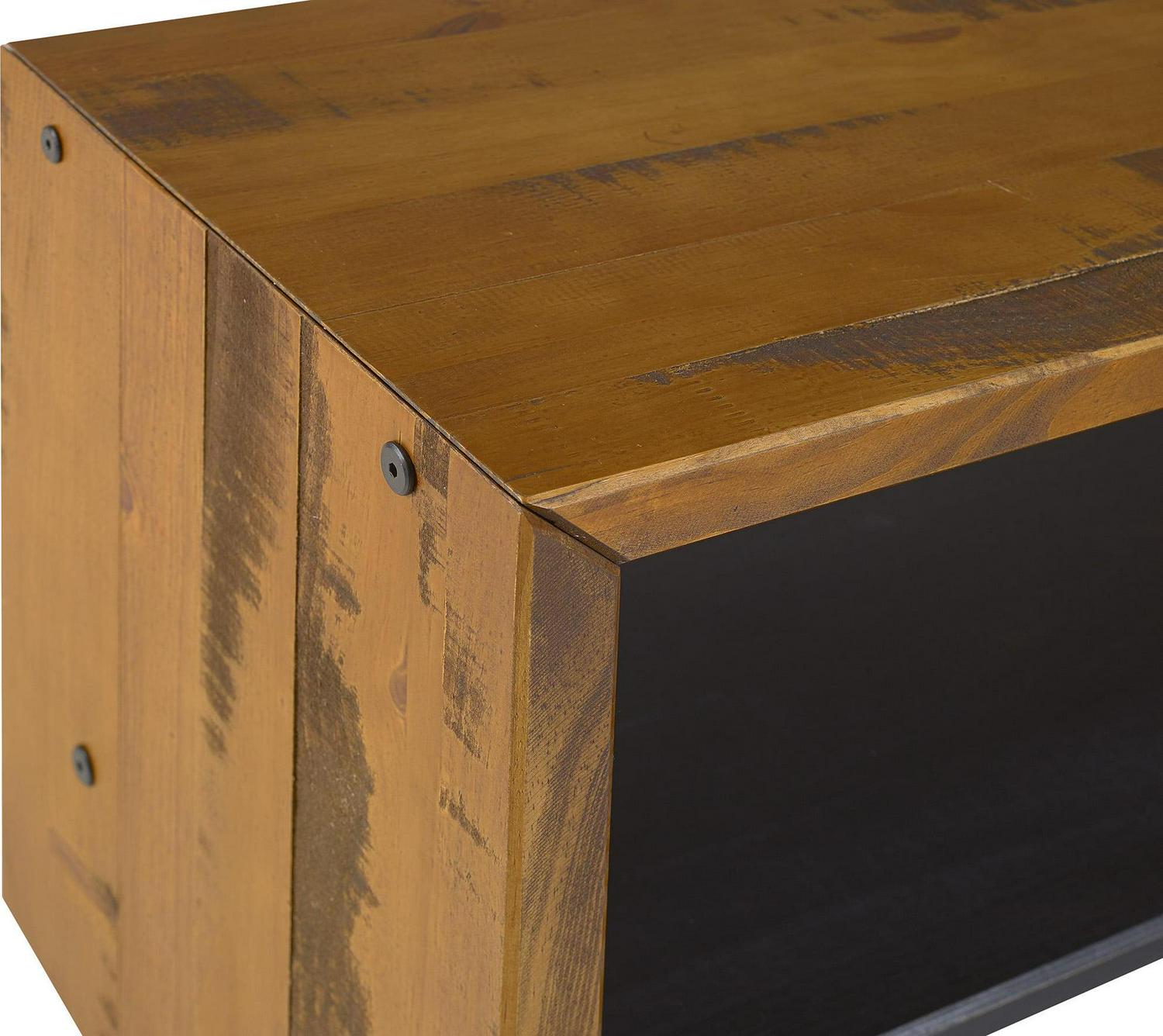 Walker Edison Roastam Storage Bench, Brown - Image 6