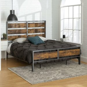 River Street Designs Taylor Wood Plank Queen Size Bed