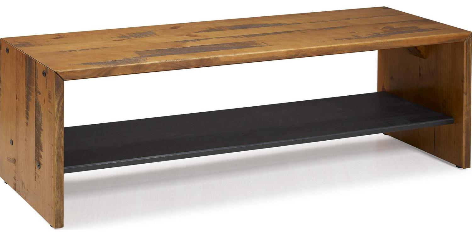 Walker Edison Roastam Storage Bench, Brown - Image 5