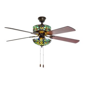 River of Goods 52" Magna Carta LED Ceiling Fan with Light