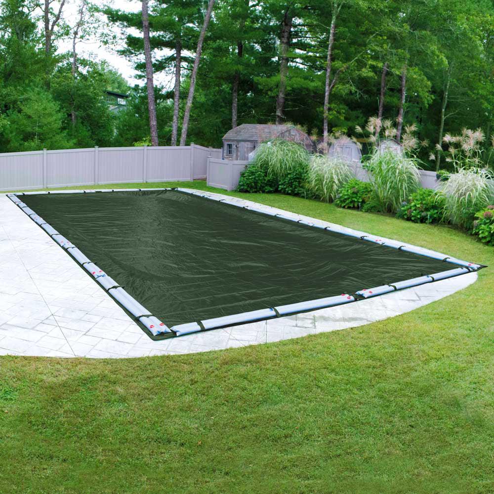 Robelle 10-Year Dura-Guard Rectangular Winter Pool Cover, 18 x 40 ft. Pool - Image 3