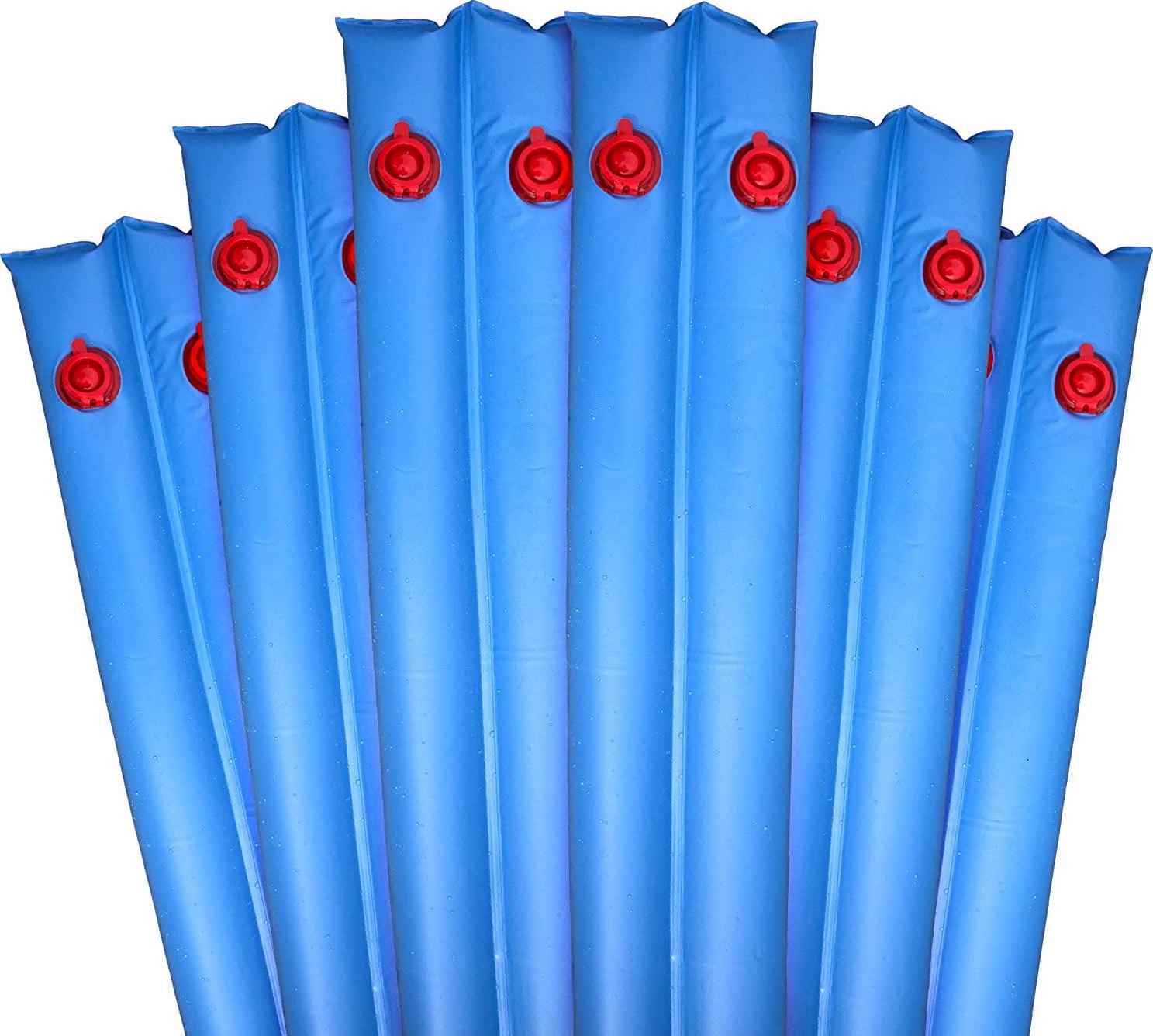 Robelle 3809--06 Pool Cover Weights, 6-Pack, 8 ft. Blue Double Chamber, 16 Gauge