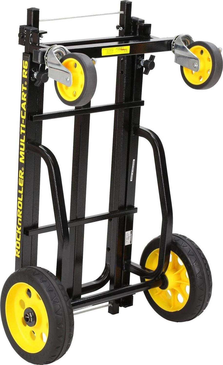 Odyssey OR6RT RockNRoller Mini Heavy Duty Equipment Multi Cart, Black - Image 5
