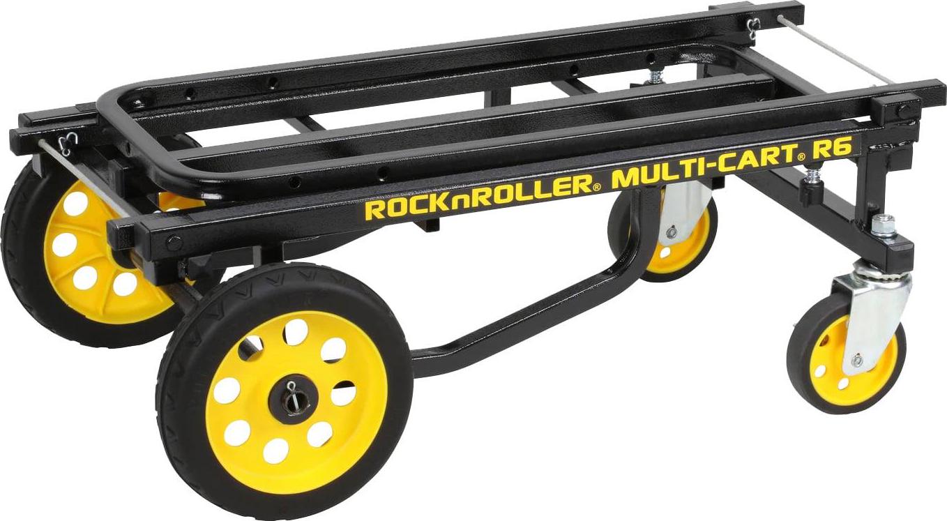 Odyssey OR6RT RockNRoller Mini Heavy Duty Equipment Multi Cart, Black - Image 3