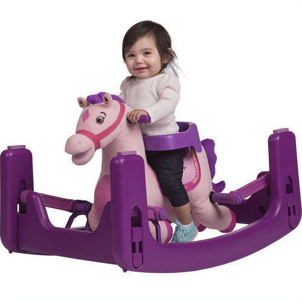 Rockin' Rider Lavender Grow-with-Me Pony Female Child - Image 2