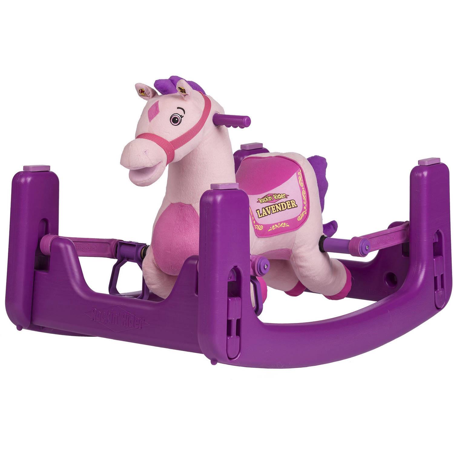 Rockin' Rider Lavender Grow-with-Me Pony Female Child - Image 5