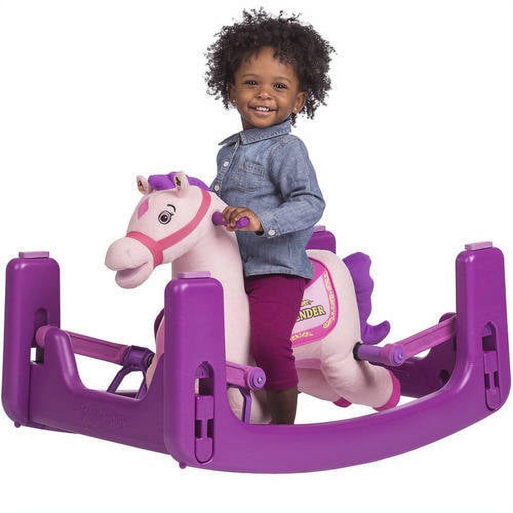 Rockin' Rider Lavender Grow-with-Me Pony Female Child - Image 10