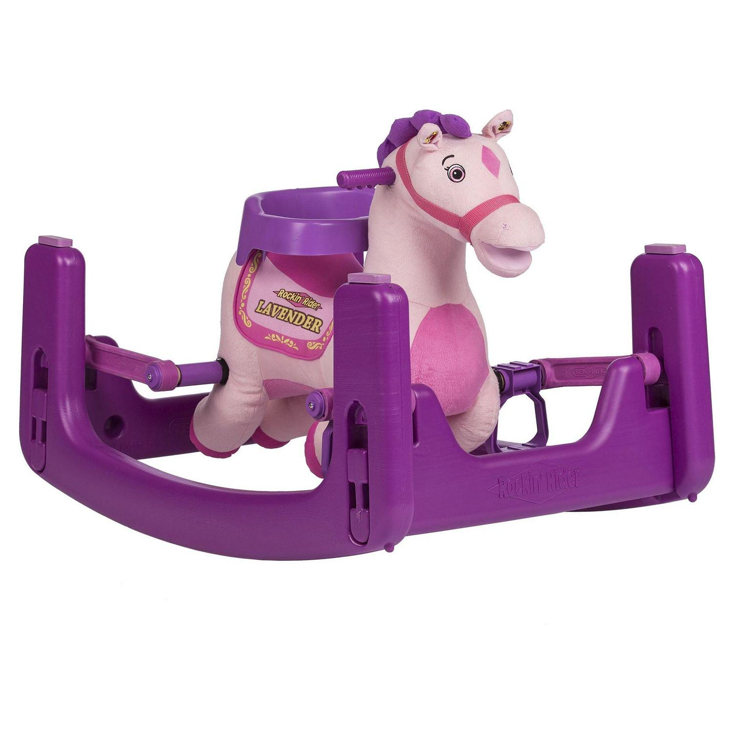 Rockin' Rider Lavender Grow-with-Me Pony Female Child