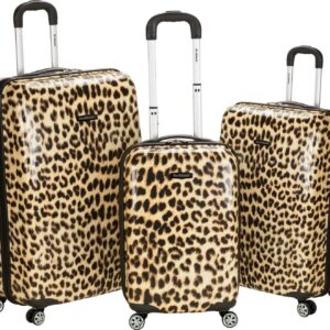 Rockland Luggage 3-Piece Hardside Polycarbonate/ABS Upright Luggage Set
