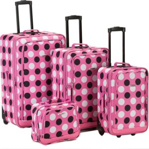 Rockland Luggage 4 Piece Escape Softside Luggage Set