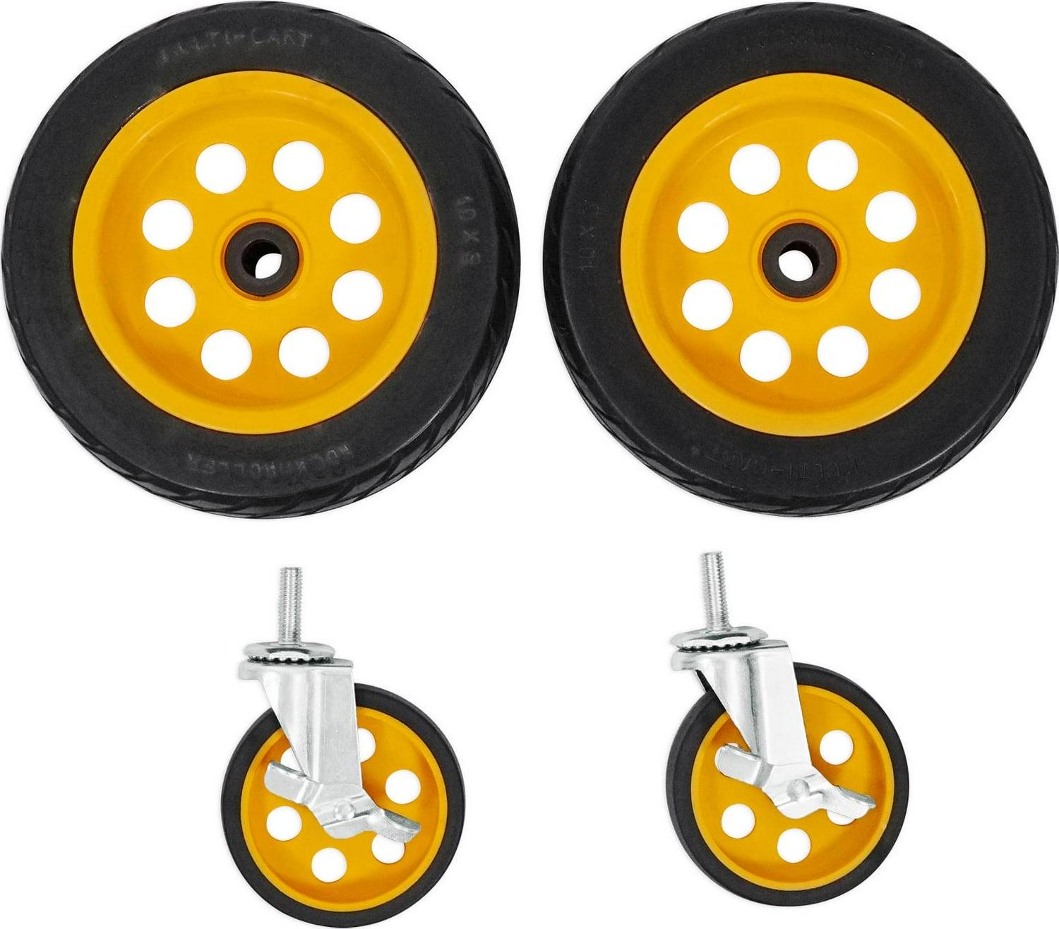 Odyssey OR10RT RockNRoller 8 in 1 DJ Equipment Heavy Duty Multi Cart, Black - Image 9