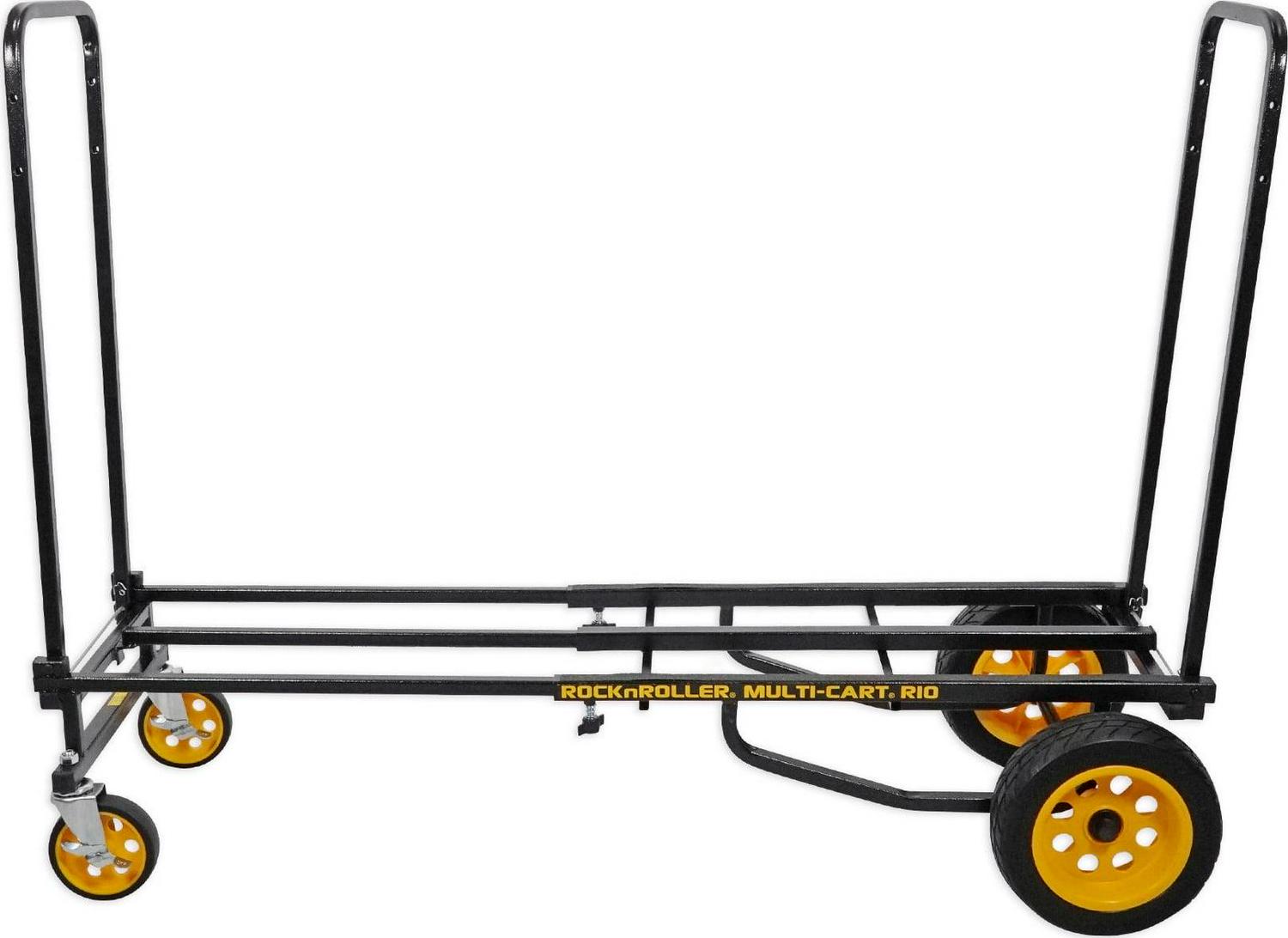 Odyssey OR10RT RockNRoller 8 in 1 DJ Equipment Heavy Duty Multi Cart, Black - Image 7