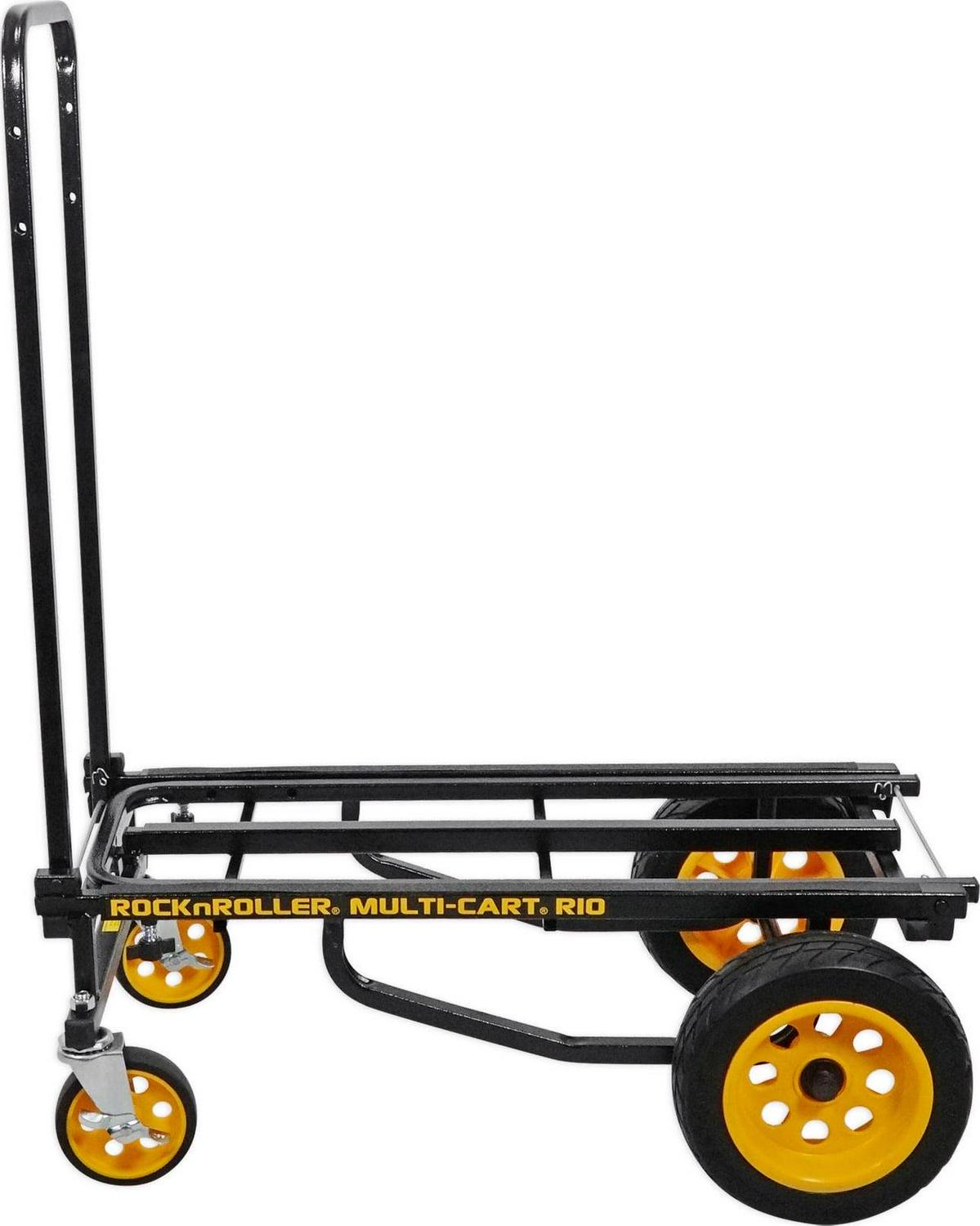 Odyssey OR10RT RockNRoller 8 in 1 DJ Equipment Heavy Duty Multi Cart, Black - Image 6