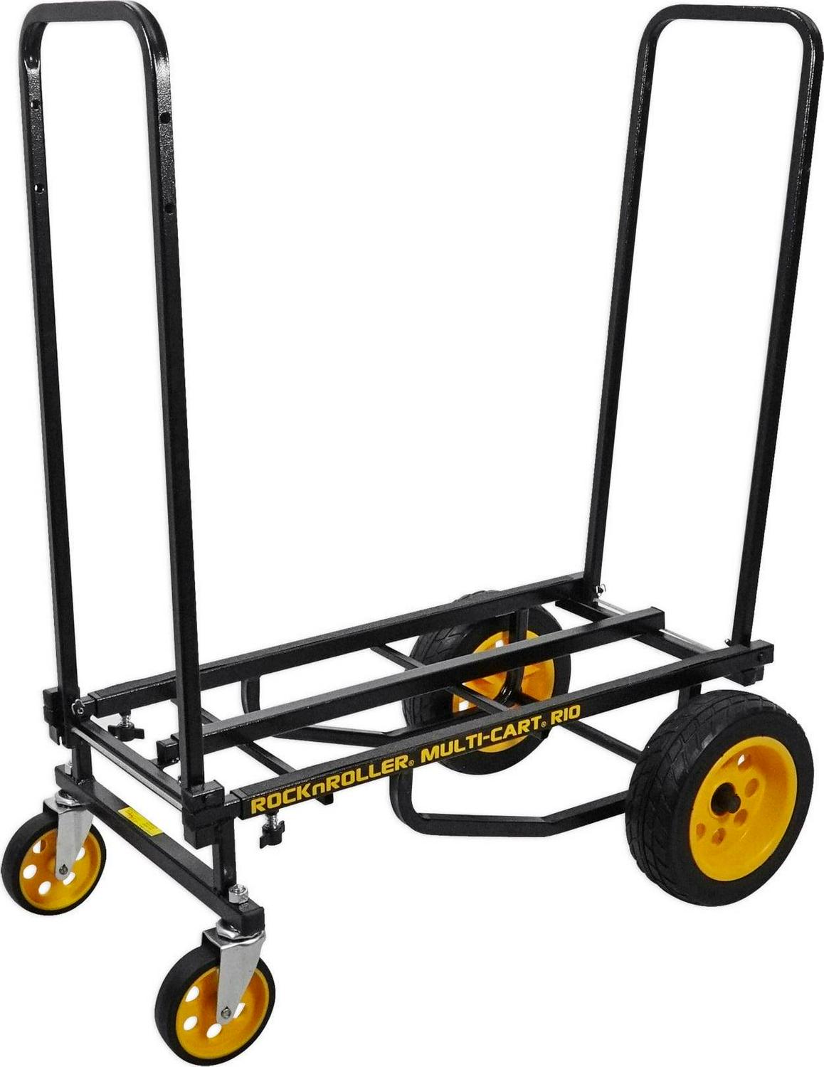 Odyssey OR10RT RockNRoller 8 in 1 DJ Equipment Heavy Duty Multi Cart, Black - Image 4