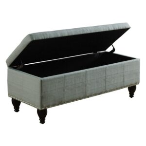 Rosevera Elmo Upholstered Ottoman Storage Bedroom Bench