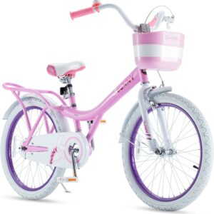 RoyalBaby Bunny 20 inch Girl's Bicycle Kids Bike for Girls Childrens Bicycle Pink
