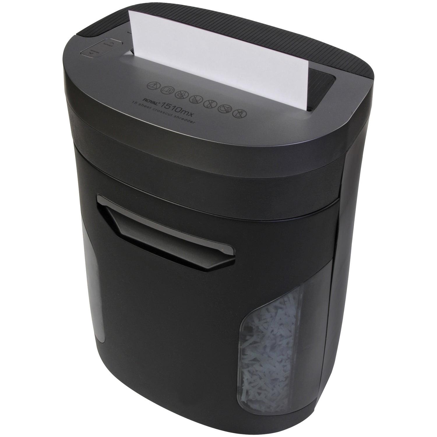 Royal Consumer 16951L 1510MX 15 Sheet Crosscut Paper Shredder - Image 5
