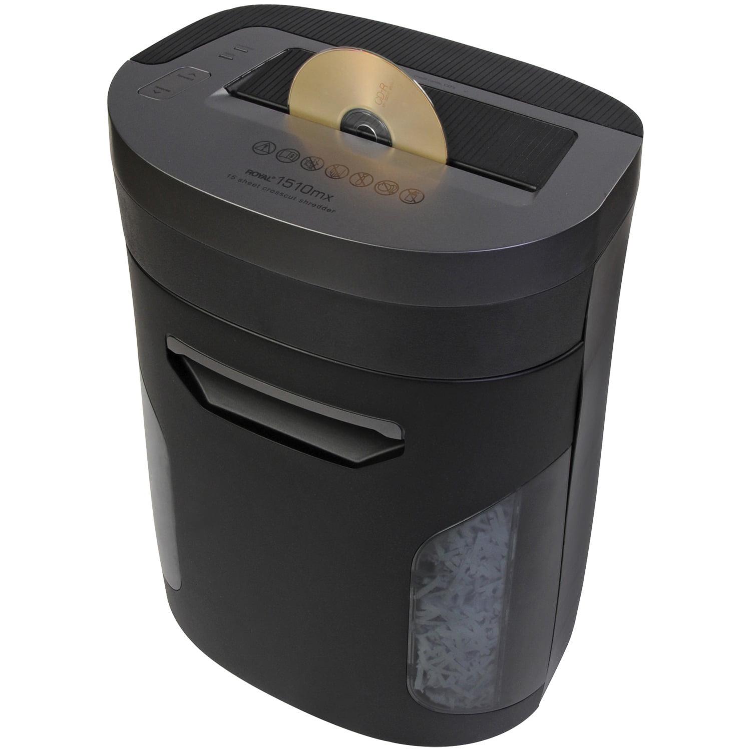 Royal Consumer 16951L 1510MX 15 Sheet Crosscut Paper Shredder - Image 7