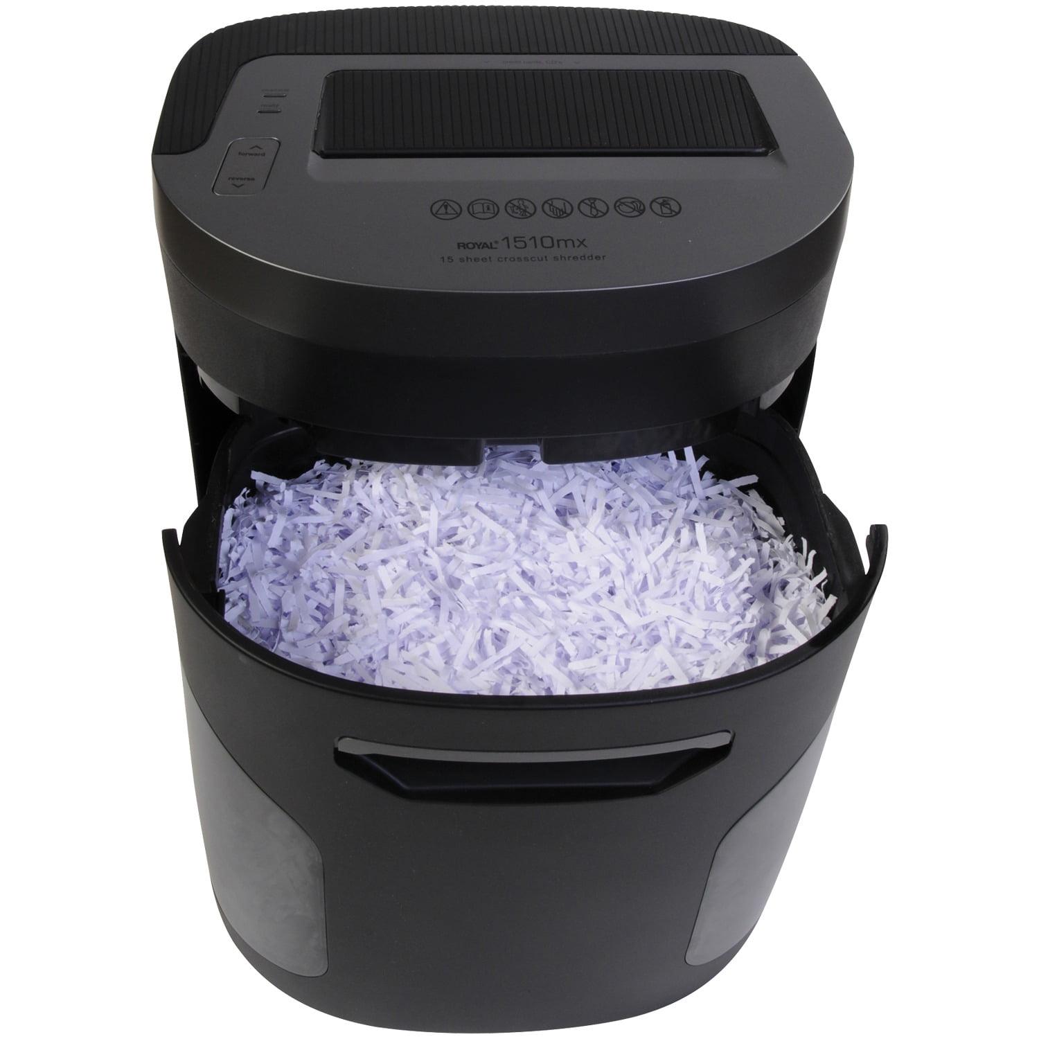Royal Consumer 16951L 1510MX 15 Sheet Crosscut Paper Shredder - Image 2