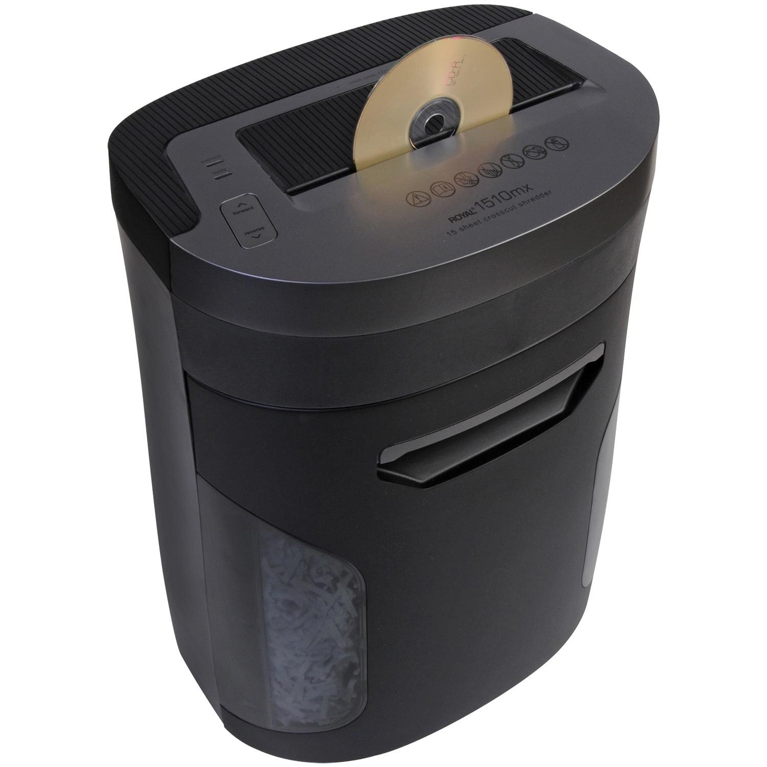 Royal Consumer 16951L 1510MX 15 Sheet Crosscut Paper Shredder - Image 6