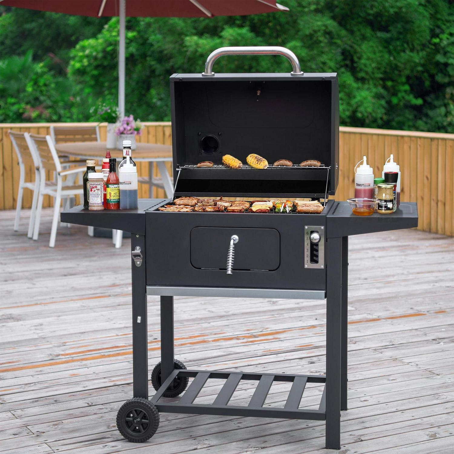 Royal Gourmet CD1824AC 24-Inch Charcoal Grill, with Cover - Image 6
