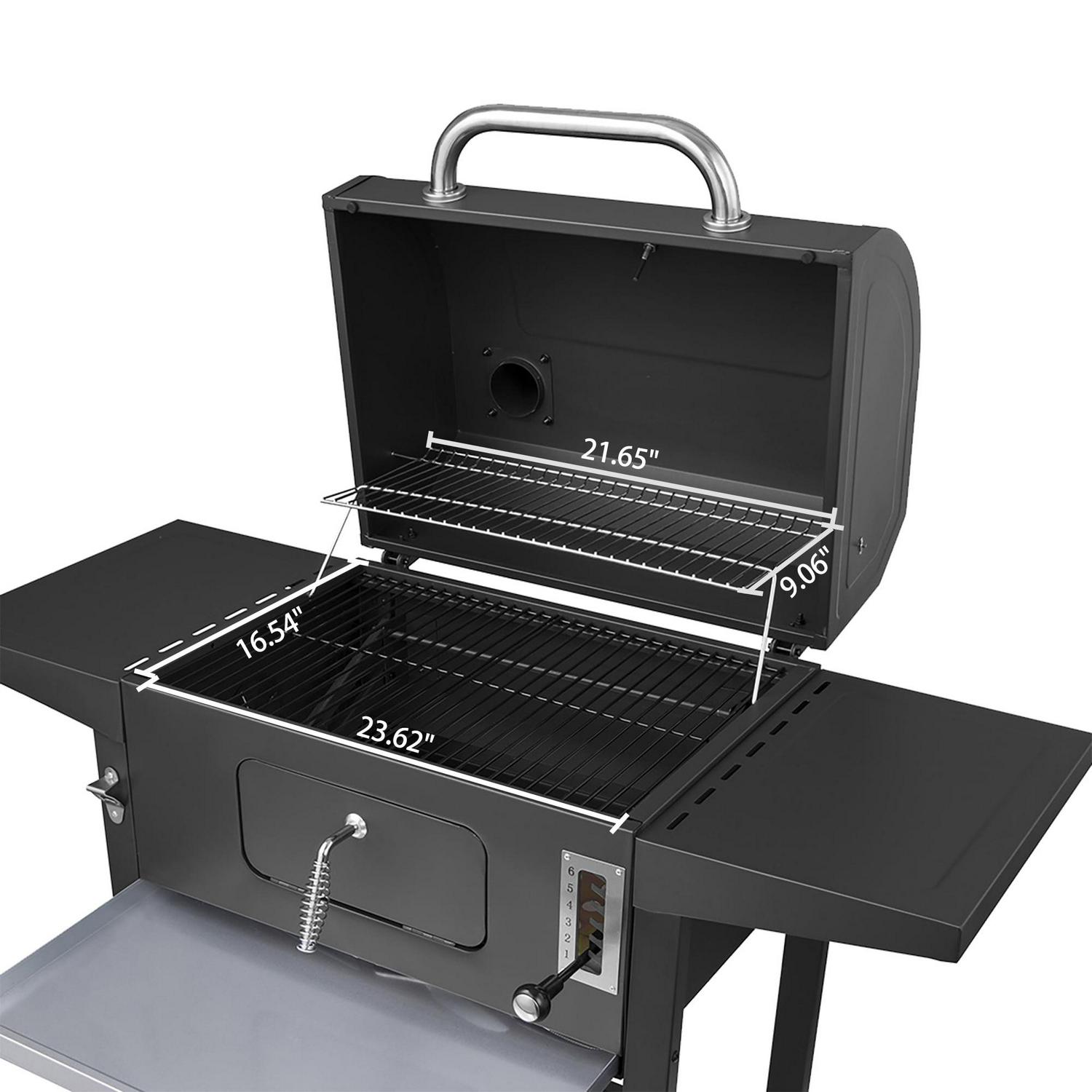Royal Gourmet CD1824AC 24-Inch Charcoal Grill, with Cover - Image 4
