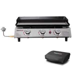 Royal Gourmet PD1302 3-Burner 26,400-BTU Portable Gas Grill Griddle