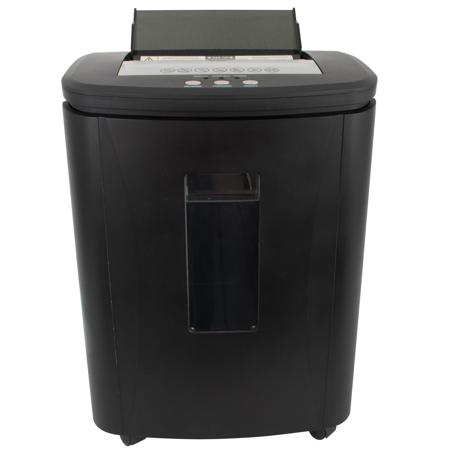Royal Sovereign 120 Sheet Auto-Feed Cross-Cut Shredder (RAF-25P) - Cross Cut - 5 Per Pass - for shredding Paper - P-4 - 6.60 gal Wastebin Capacity - Image 10