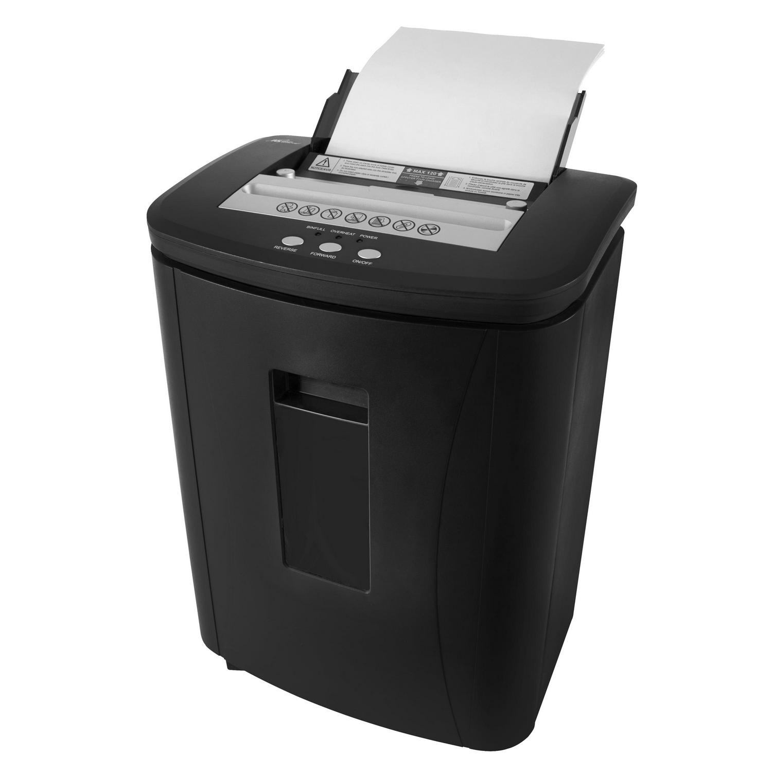 Royal Sovereign 120 Sheet Auto-Feed Cross-Cut Shredder (RAF-25P) - Cross Cut - 5 Per Pass - for shredding Paper - P-4 - 6.60 gal Wastebin Capacity - Image 7