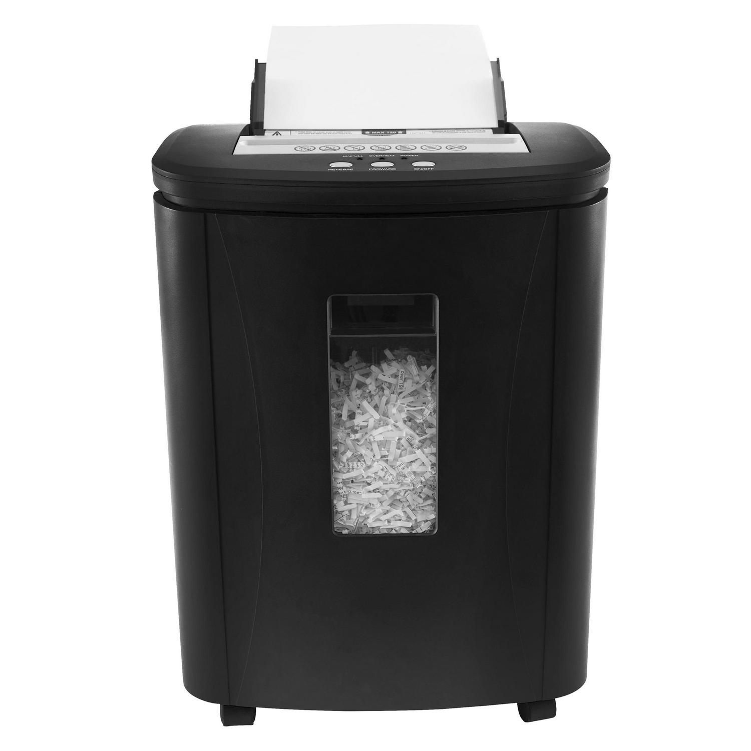 Royal Sovereign 120 Sheet Auto-Feed Cross-Cut Shredder (RAF-25P) - Cross Cut - 5 Per Pass - for shredding Paper - P-4 - 6.60 gal Wastebin Capacity - Image 5