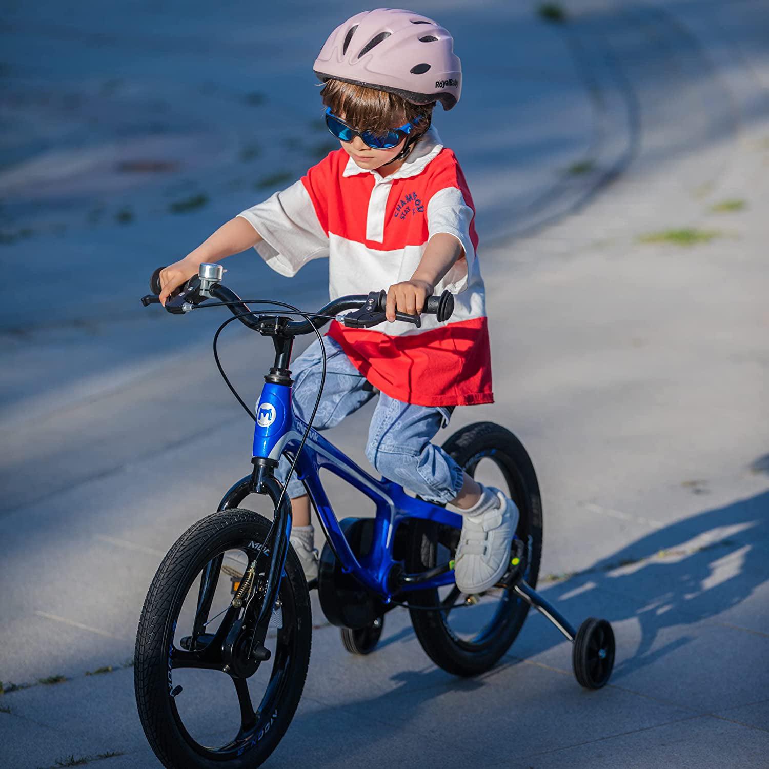 Royalbaby Moon5 18 Inch Kids Bike Blue - Image 6