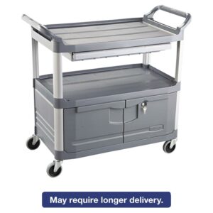 Rubbermaid Commercial Utility Cart Replacement Parts, Door Kit with Lock