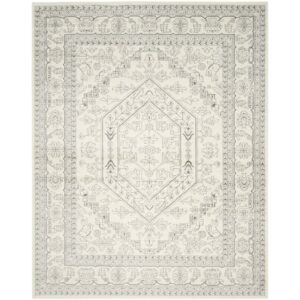 SAFAVIEH Adirondack Xavier Oriental Area Rug, Ivory/Silver, 8' x 10'