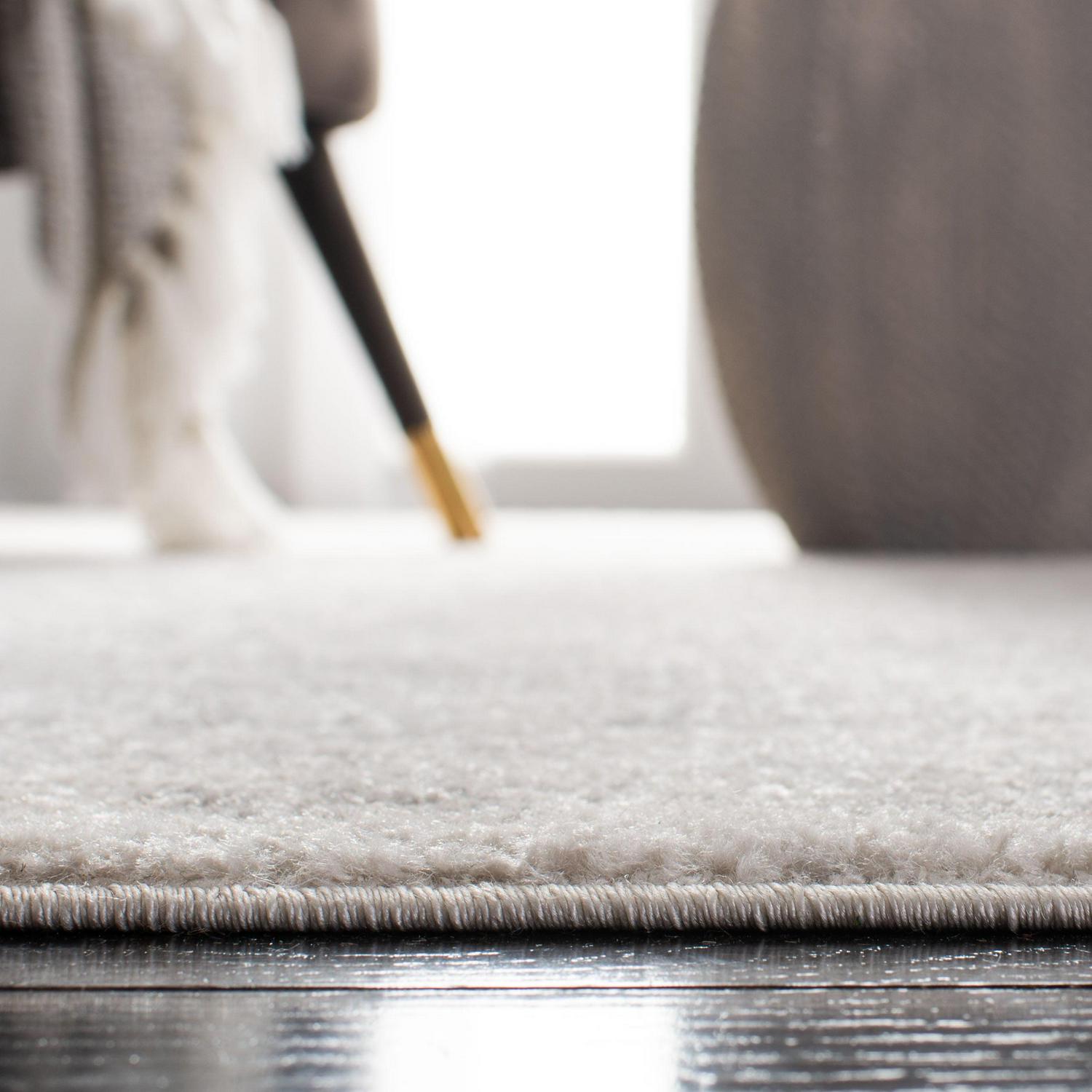 SAFAVIEH Adirondack Zoey Distressed Area Rug, Ivory/Silver, 9' x 12' - Image 5